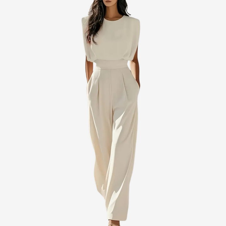 Ariia™ Jumpsuit met Gedefinieerde Taille