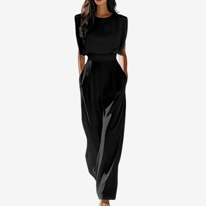 Ariia™ Jumpsuit met Gedefinieerde Taille