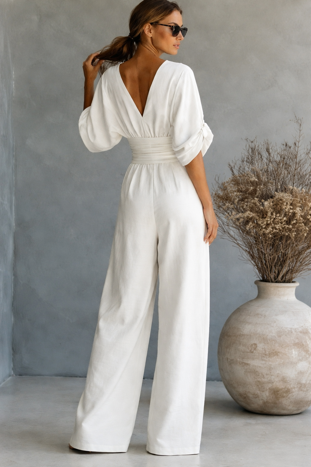 Risel - Jumpsuit om je Comfortabel en Gepolijst te Voelen op Jouw Dag.