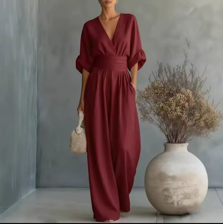 Risel - Jumpsuit om je Comfortabel en Gepolijst te Voelen op Jouw Dag.