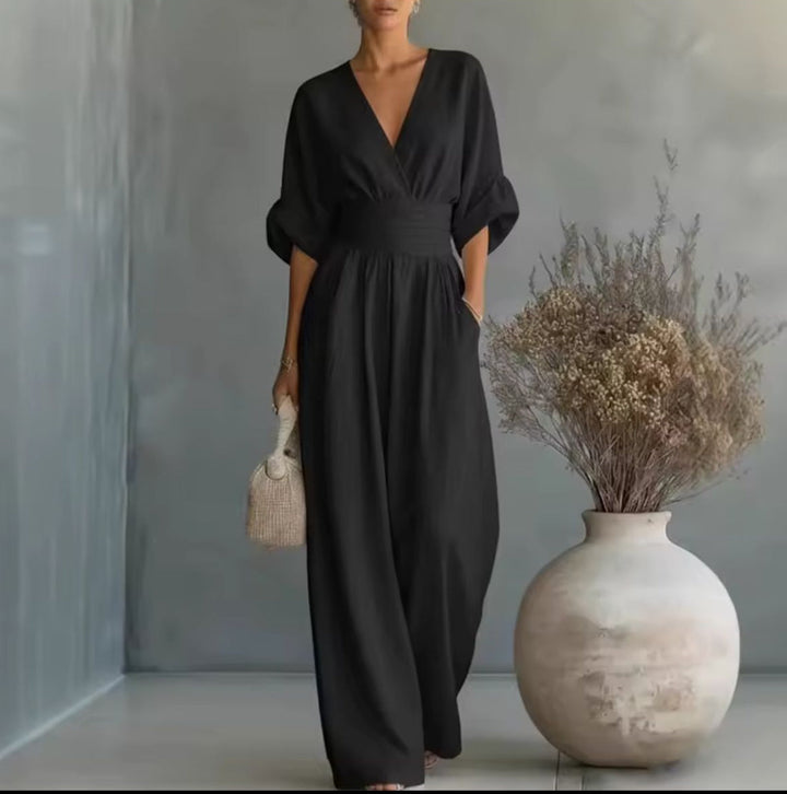 Risel - Jumpsuit om je Comfortabel en Gepolijst te Voelen op Jouw Dag.