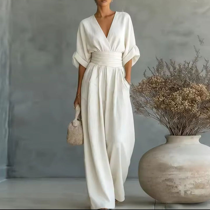 Risel - Jumpsuit om je Comfortabel en Gepolijst te Voelen op Jouw Dag.