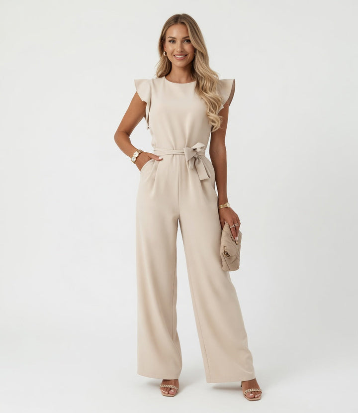 Nuria Jumpsuit met Verstelbare Taille