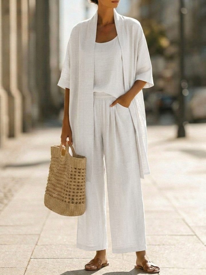 Isa | Moeiteloos Elegante Drie-Delige Set