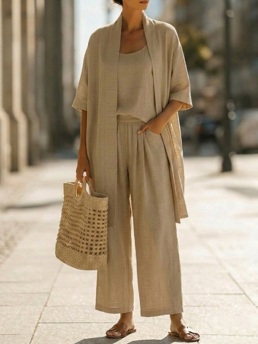 Isa | Moeiteloos Elegante Drie-Delige Set