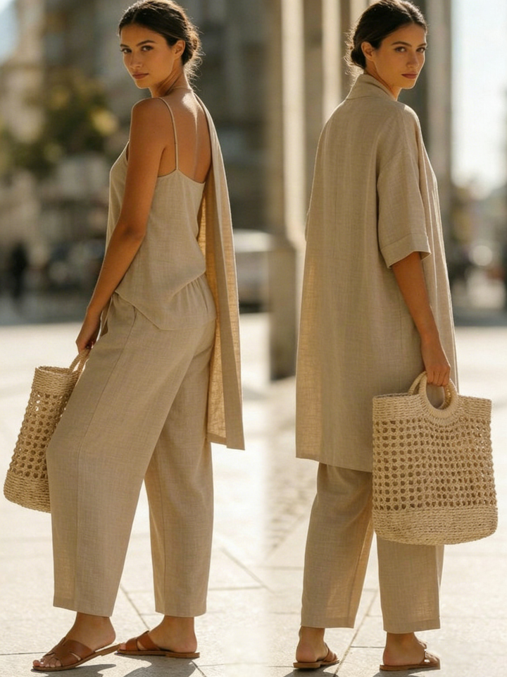 Isa | Moeiteloos Elegante Drie-Delige Set